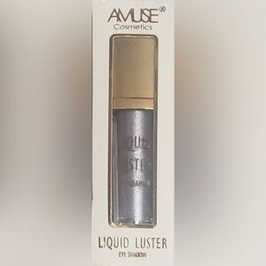Amuse Cosmetics Liquid Luster Eyeshadow Gun Metal Lot of 2 NIB Discontinued